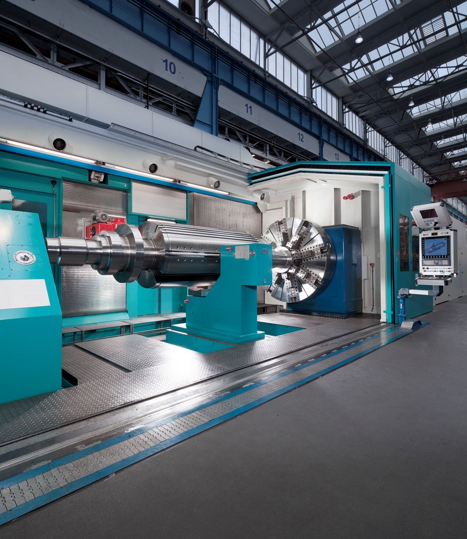 New machining centers save 40 percent of machining time